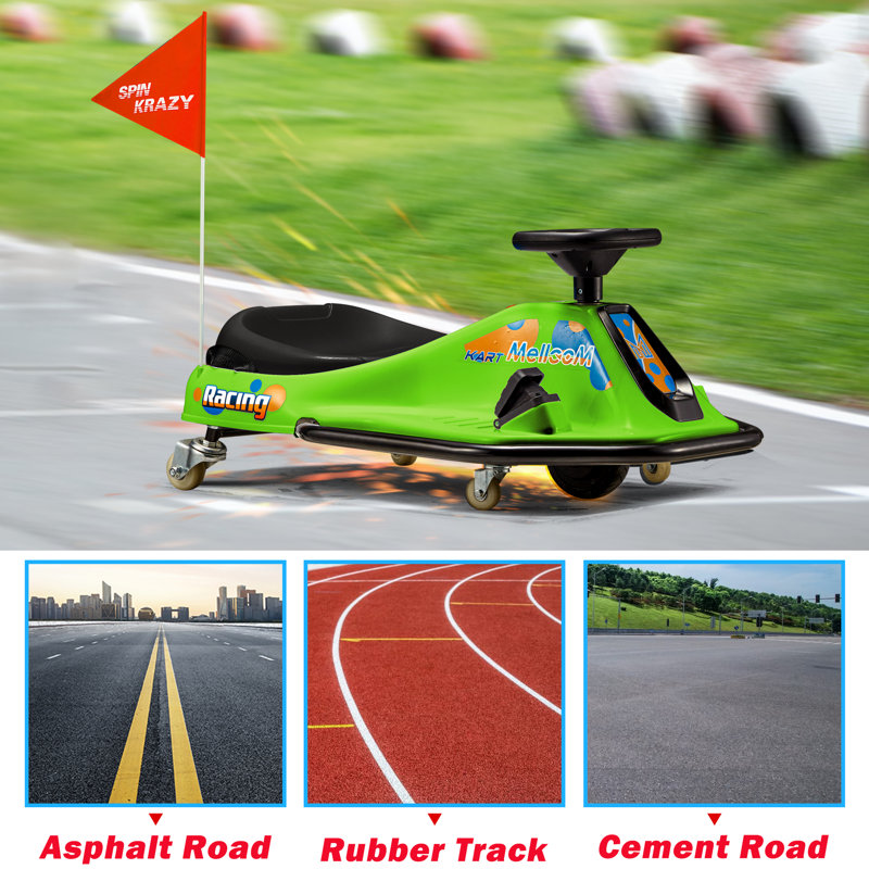 Erommy 12 Volt 1 Seater All Terrain Vehicles' Powered Ride on Toy